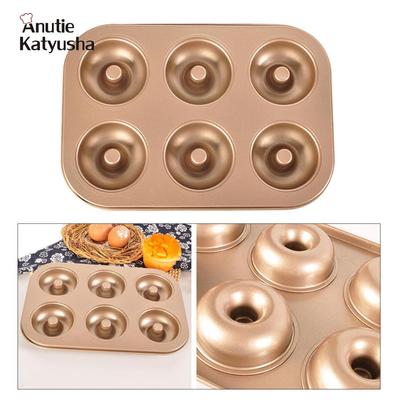 Muffin Pan Çikolata Pişirme Çörek Kek Kalıbı Çörek Karbon Çelik Kalıp Yuvarlak Karbon Çelik Bardak Parçası Çörek Yapma Kalıp