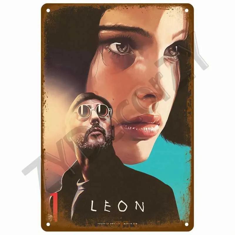 Metal Vintage Poster Tin Sign Decoration Retro Movie Metal Sign Plaque For Man Cave Bar Painting Cinema Wall Art Home Decor Film