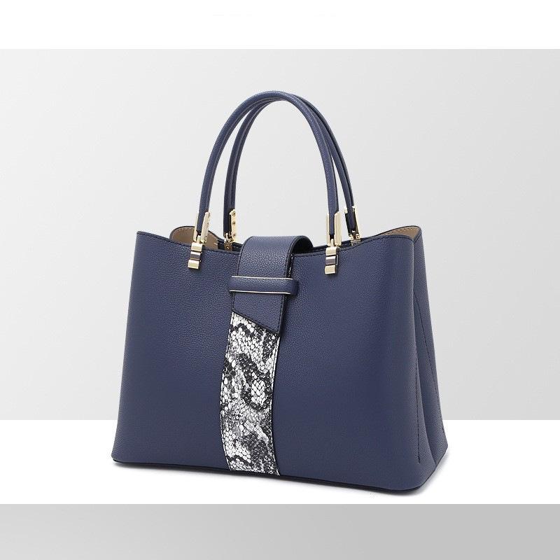 

Женская сумка женская 2025 новая высококлассная модель для мамы среднего возраста мама-свекровь большая вместимость портативная атмосферная женская сумка синий