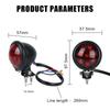 Motorcycle Accessories 12V Motorbike Brake Rear Lamp Motorcycle Tail Light Taillight For Chopper for Bobber Stop Light Red