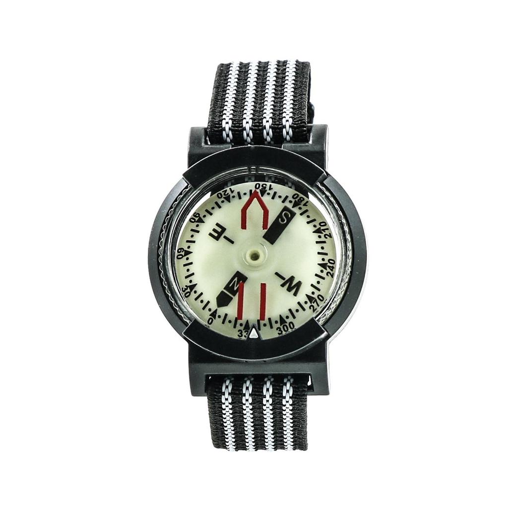 Outdoor Diving Wristwatch with Luminous Compass and Strong Magnetic Features