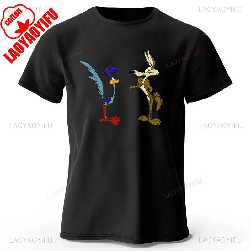 

Wile E Coyote Cartoon Tops Tees Trust Me I Am An Engineer Printed Fashion Cotton Y2k Classic Funny Man T-Shirt Summer Camisetas 3XL
