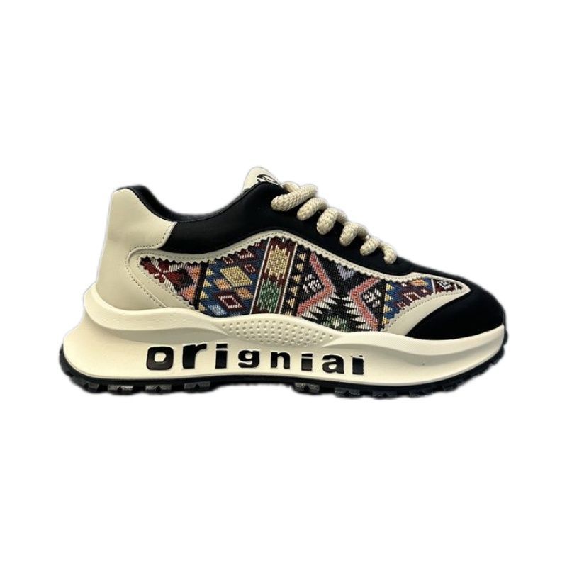 Modne Nowe Przystojne Męskie Sneakersy Antypoślizgowe i Odporne na Ścieranie Buty do Biegania Outdoorowe Wszechstronne Modne w Stylu Kampusowym Studenckie Buty Casual