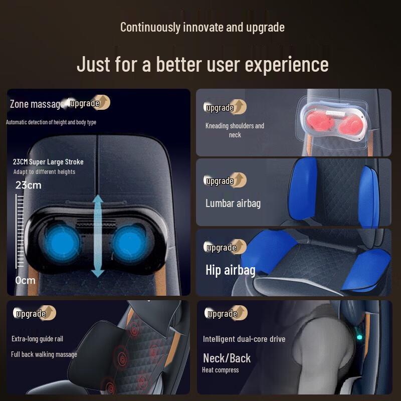 CLORIS S740 Smart Full Body Massage Cushion