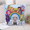 Rainbow High Decorative Cushion Covers for Bed Pillows Couple Pillow Pillowcases  Sofa Cushions Car Decoration Pilow Cases