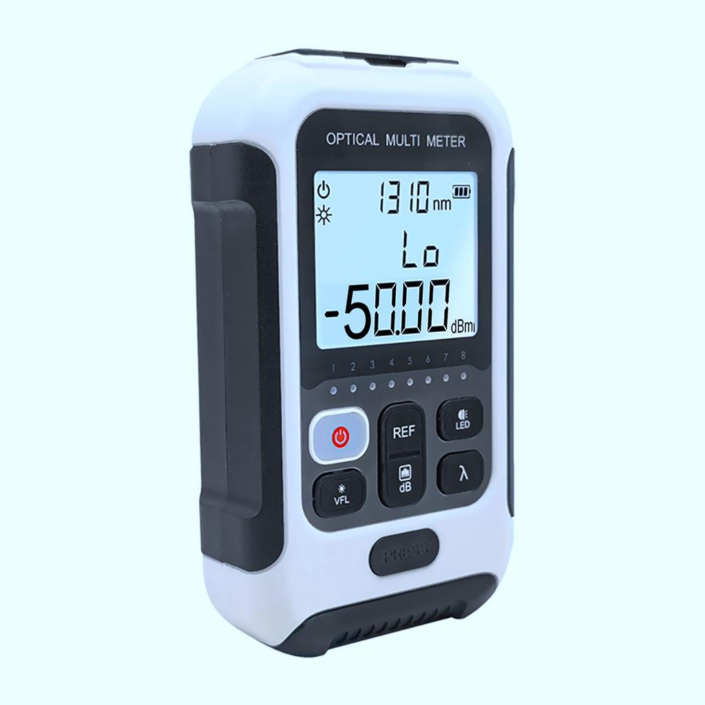 Multifunctional Optical Power Meter White Sensitive Fiber Tester for Communication Engineering