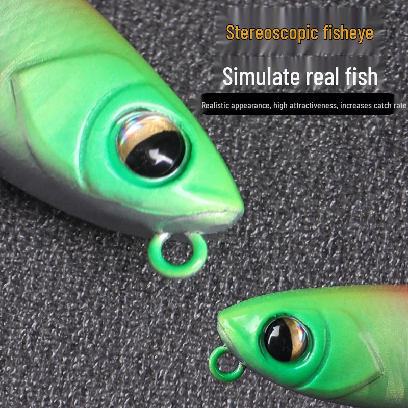 5.5cm 3.5g Floating Micro Lure Zig-Zag Pencil for Freshwater Bass and Mandarin Fish