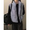 Down Cotton Vest Women's Wear Autumn and Winter Small Corduroy Warm Vest Stacked Vest Vest Vest Vest