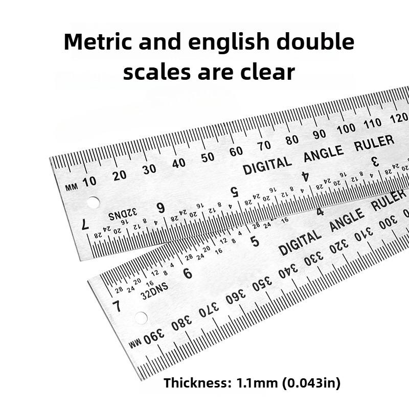 New Digital Angle Finder Protractor Multi-purpose Ruler Protractor Woodworking Construction Angle Ruler Portable Gauging Tools