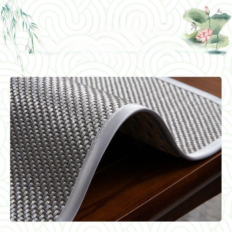 40x40cm/50x50cm Summer Cooling Mat Chair Pad Office Chair Stool Breathable Assorted S Sofa Auile Bamboo Cuion Ice Pad