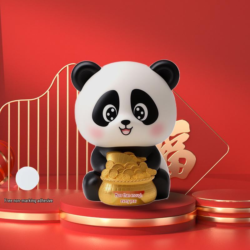 Солнечная кивающая фигурка панды в китайском стиле: 3D Креативный Домашний Декор Игрушка Подарок