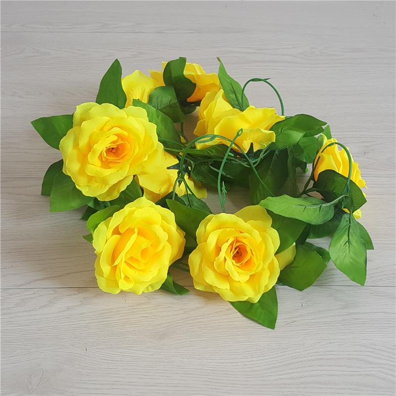Artificial Rose Flower Vine for Wedding Decoration