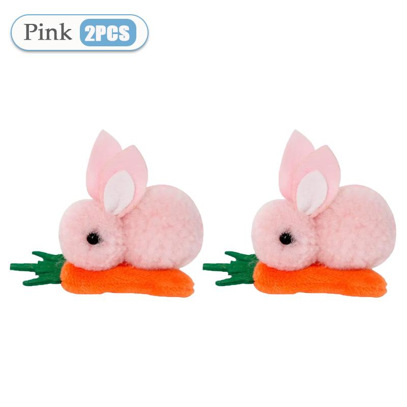 1-20 STÜCKE Niedliche Häschen Karotten Haarnadeln Plüsch Kaninchen Haarspangen für Kinder Mädchen Reizende Hasenohren Haarklammern Oster Haarschmuck