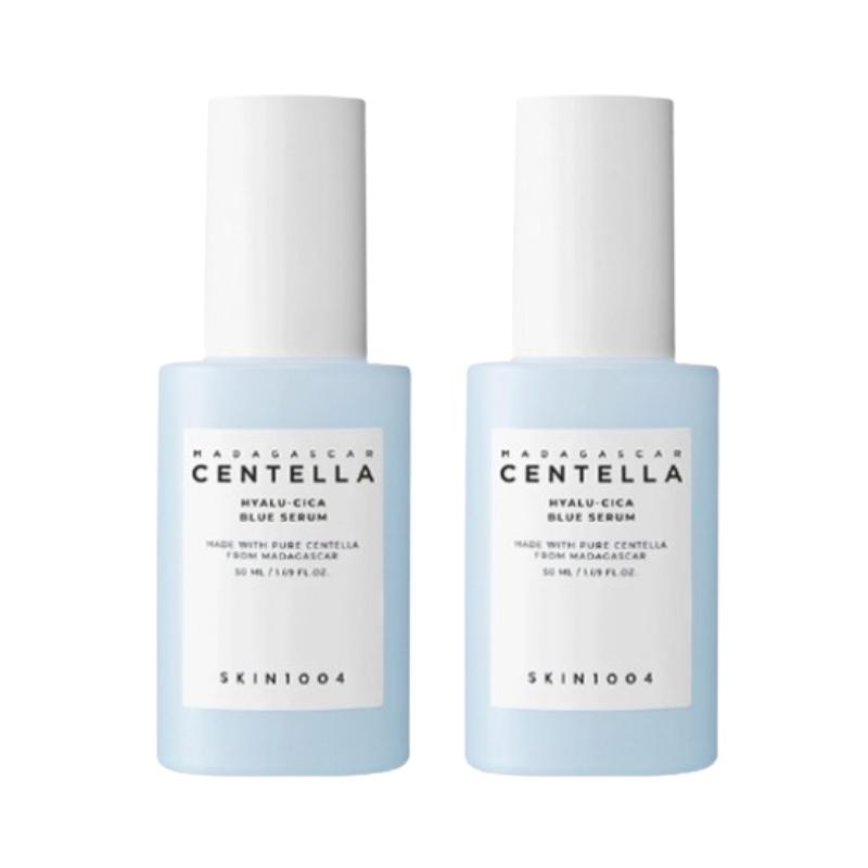 SKIN1004 Madagascar Centella Hyalu-Cica Blue Serum 50ml – Hydrating Centella Hyaluronic Barrier Care Gel Serum
