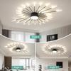 Moderne Deckenleuchte, 28+1 Leuchten Metall Feuerwerk Design Schickes LED-Beleuchtungsfixture für Bauernhaus Küche Esszimmer Schlafzimmer Flur Wohnzimmer