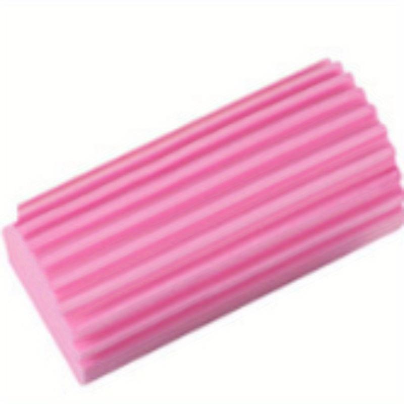 

Губка для пыли, губка-ластик, многоразовая губка для влажной пыли. Домашняя чистка жалюзи, стекла, плинтусов, радиаторов, пазов для оконных направляющих. 1pc розовый