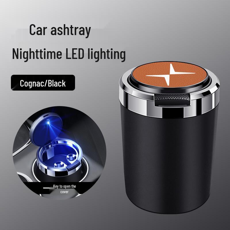 Flame Retardant Car Ashtray with Lid for Polestar 1/2