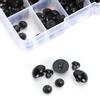 Doll Eyes Black Button Plastic Crafts DIY Children"s Toy Bear Plush Animal Toy Accessories
