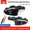 Compatible Rearview Mirror Cover with Camera, Frame & Turn Signal for 2019-2024 Nissan Altima