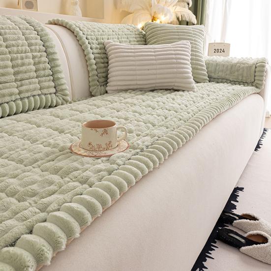 Sofa Cover Washable Non-Slip Couch Throw Soft Thick Pet-friendly Sofa Protector Gift for Pet Owners And Their Furry Companions