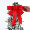 (1PCS/bag)Size 21.33x24.85CM Christmas Bow Venue Decoration Christmas Tree Matching Design New Year Celebration