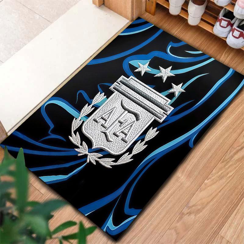 Argentina National Football Team Carpet Rug for Living Room Bedroom Home Sofa Decoration,Kids play Non-slip Floor Mat