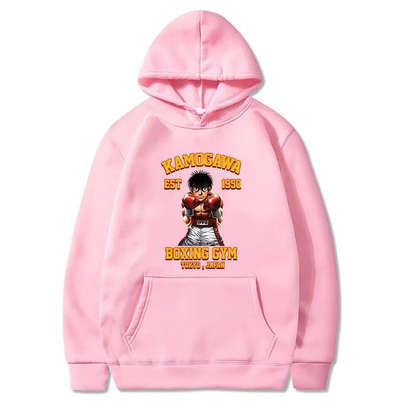 Cartoon Japan Anime IPPO Muay Thai Kick Boxing UFFC MMA Jacket Sweatshirt Hoodies Cosplay Men Women Kid Unisex Sport Gym Fitness Workout