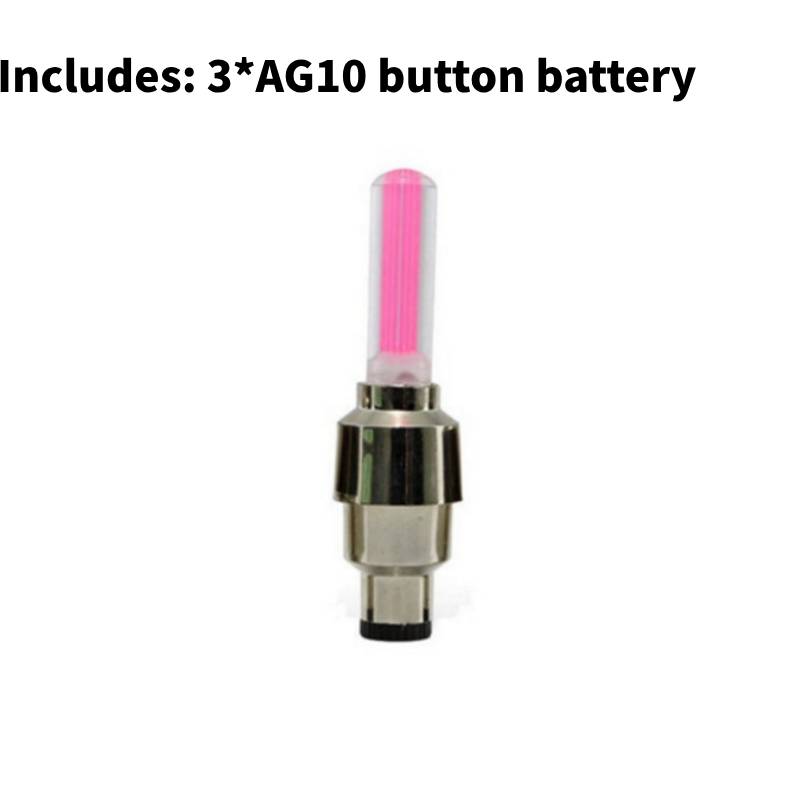 

Light Valve Bicycle Plastic Material Red Blue Green Yellow Vibration Flicker червоний