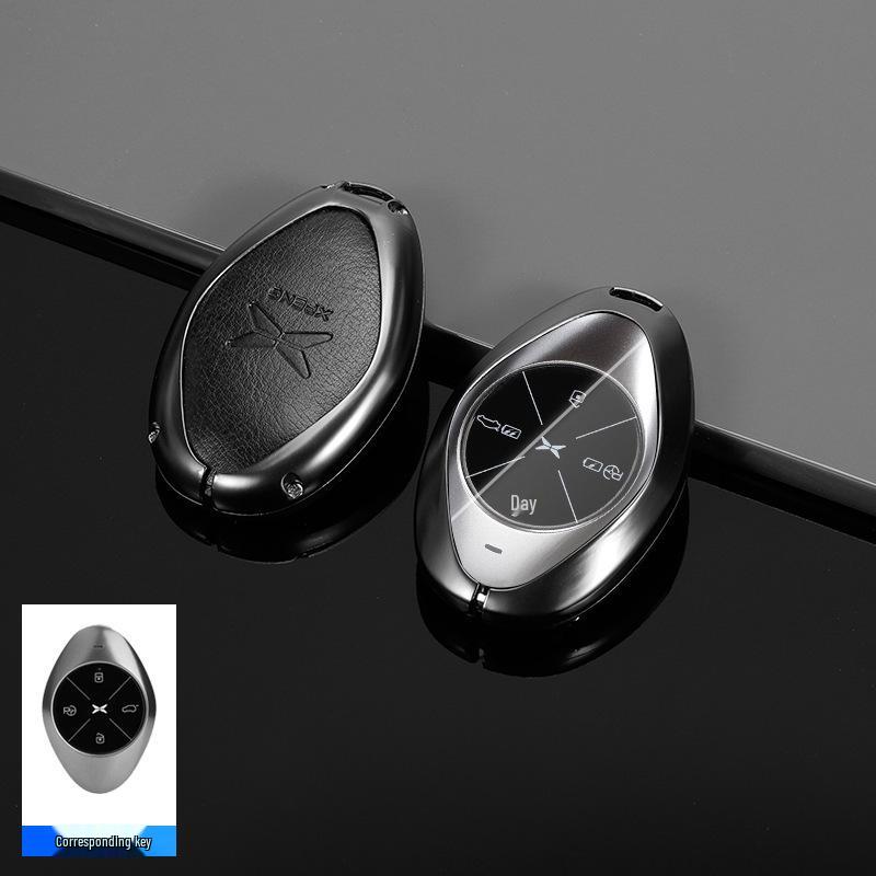 Xpeng Car Key Case for Models G3i, P7i, P5, G9, G3i, G6 - Protective Shell & Buckle