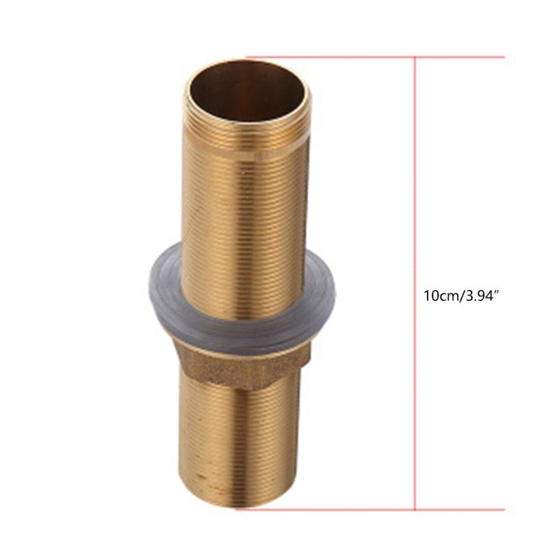 Convenient Threaded Pipe Extension Corrosion Resistant Hardware Practical Tube Simple Install for Commercial Tap Setups