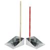 Lanshi WYQ0713 Industrial Metal Dustpan with Wooden Handle