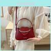 Chic And Cute Women's Heart Handbag Korean Style Commuter Bag Shoulder Crossbody
