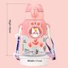 600ML Kawaii Summer Children's Water Cup High-value Fall-proof Straw Cup Boys and Cirls Go to School Baby Kettle