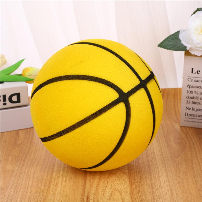 Silent No-Flake Indoor Basketball for Kids with 3D Grooves