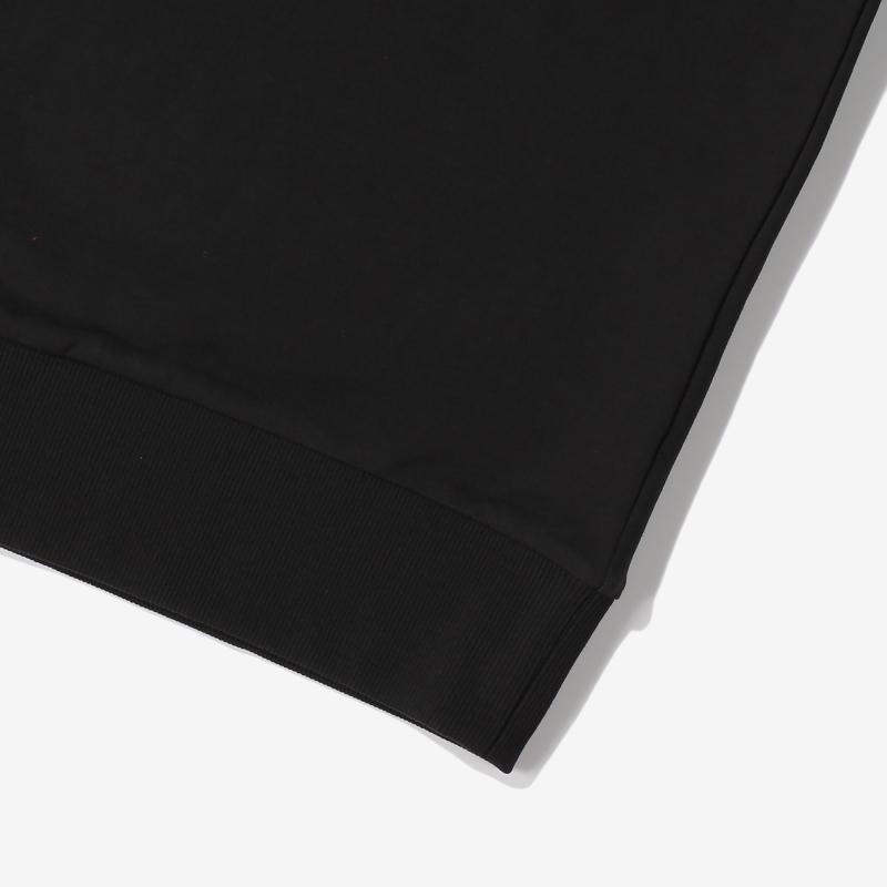 New FILA Sweatshirts Men's Black FS2POE1110X-BLK