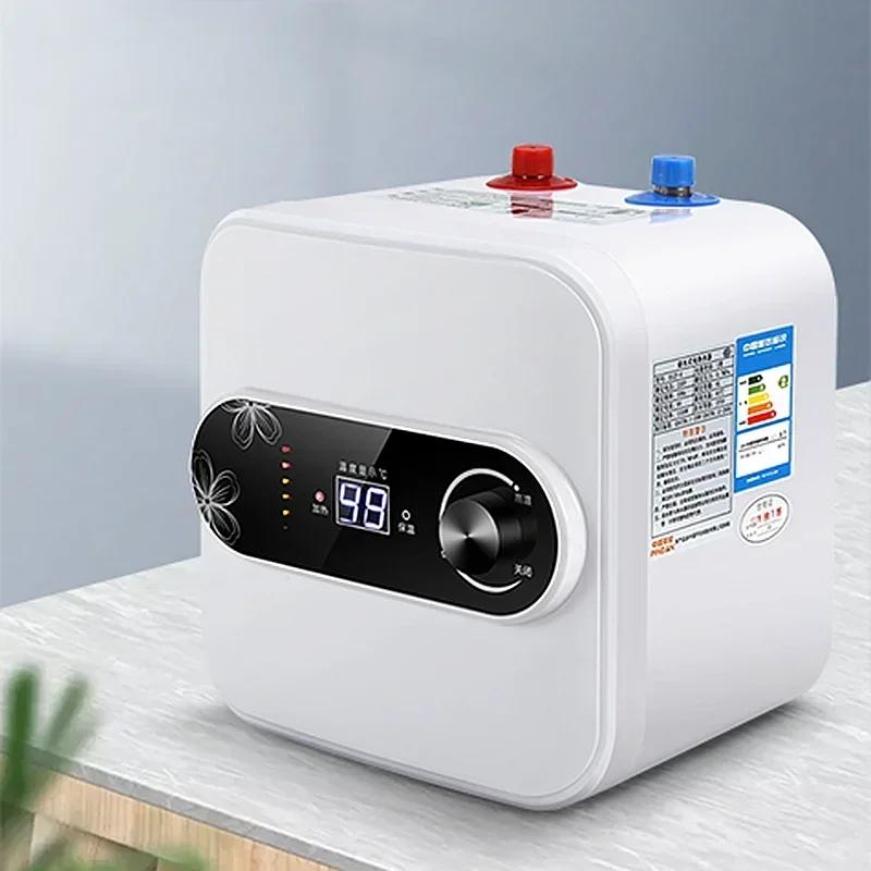 8L Water  Instant Electric Water Heater Rapid heat Insulation Digital display Thermostat Knob Control Up Down Water Inlet