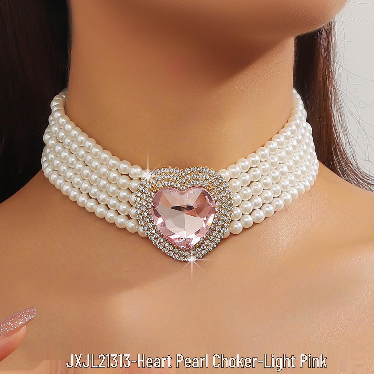 

Роскошный многослойный чокер с геометрическим дизайном из искусственного жемчуга и кристаллов, серьги и красочный преувеличенный набор ожерелий