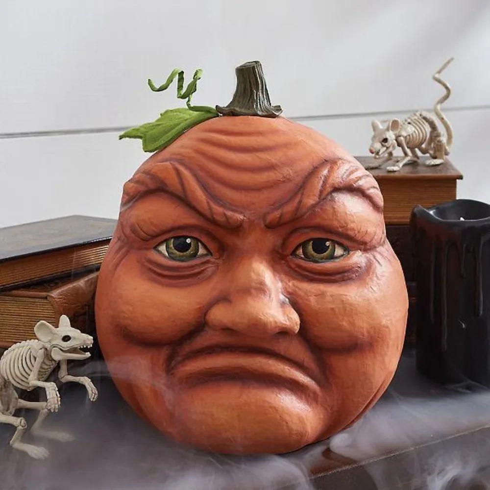 Halloween Atmosphere Outdoor Decoration Props Ghost Party Mutated Pumpkin Head Courtyard Decorationindoor Garden Accessories