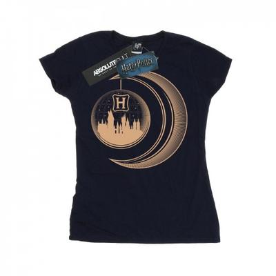 Womens/Ladies Hogwarts Moon Cotton T-Shirt