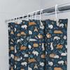 Rabbit Shower Curtain Woodland Animal Forest Bathroom Decor Nature Cute Bunny Spring Easter Home Decor Set Waterproof Modern Far
