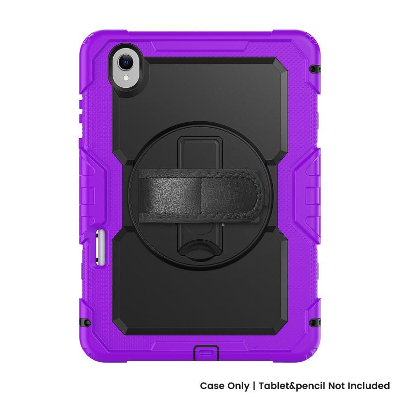 Galaxy Tab S11 Case 360 Rotating Shockproof Tablet Cover With Stand Silicone Hard Shell Handheld Anti-Scratch