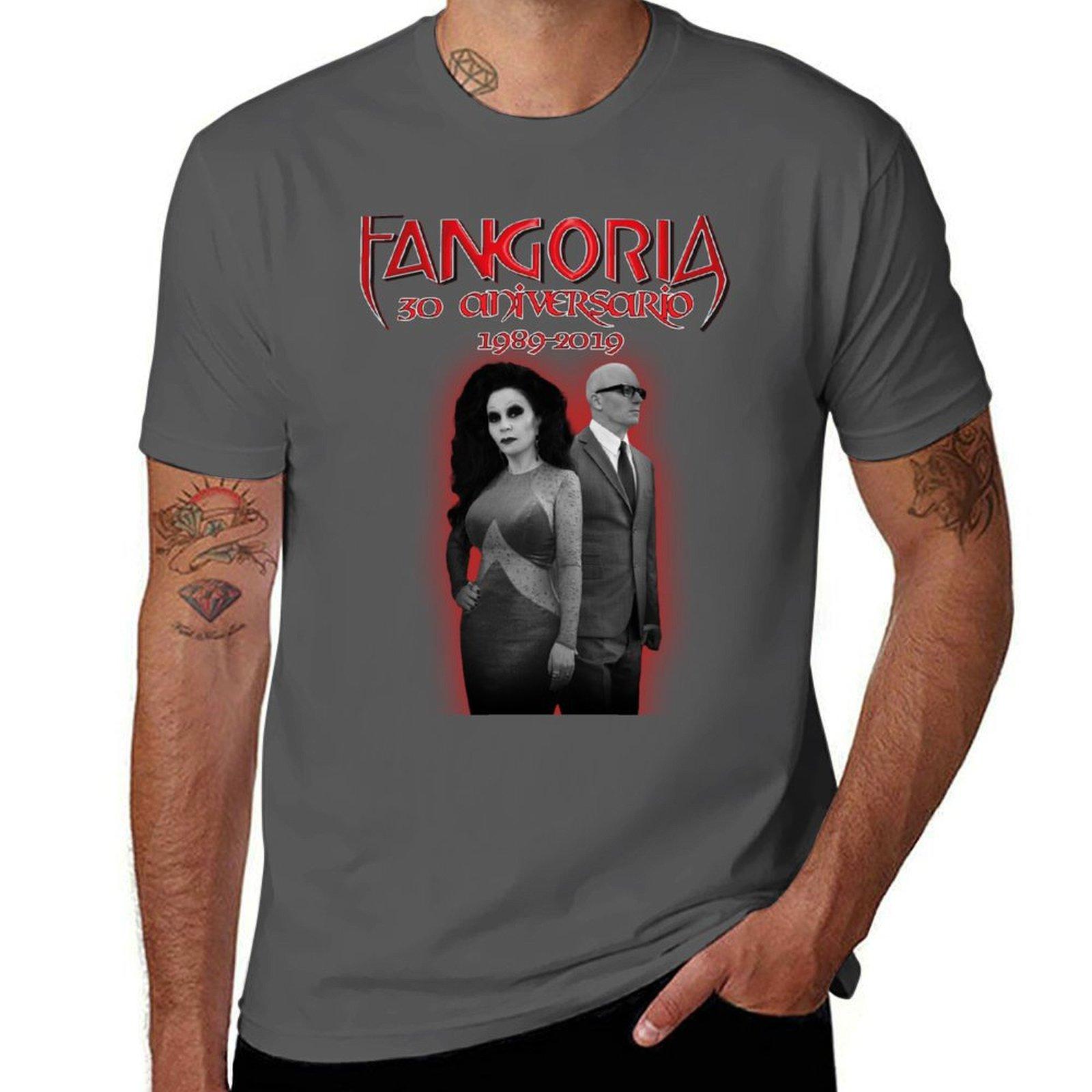 

Fangoria 30th Anniversary 2019 T-Shirt graphic tee shirt anime clothes mens vintage t shirts M