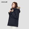 LAFUMA Women's Puffy Goose Down Hooded Winter Jacket