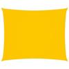 VidaXL Sun Sail Oxford Fabric Rectangular 4x5 M Yellow