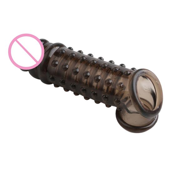 Cock Ring Elastic Lengthened Portable Penis Corrector Lock Ring for Sex