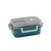 Microwaveable Double-Layer Office & Student Lunch Box with Cutlery