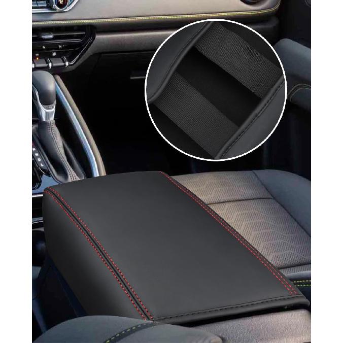 INTGET Center Console Cover for 2026 Chevy Colorado/GMC Canyon Accessories 2023 2024 2025 Trail Boss/Truck/ZR2/AT4 Car Interior Leather Middle