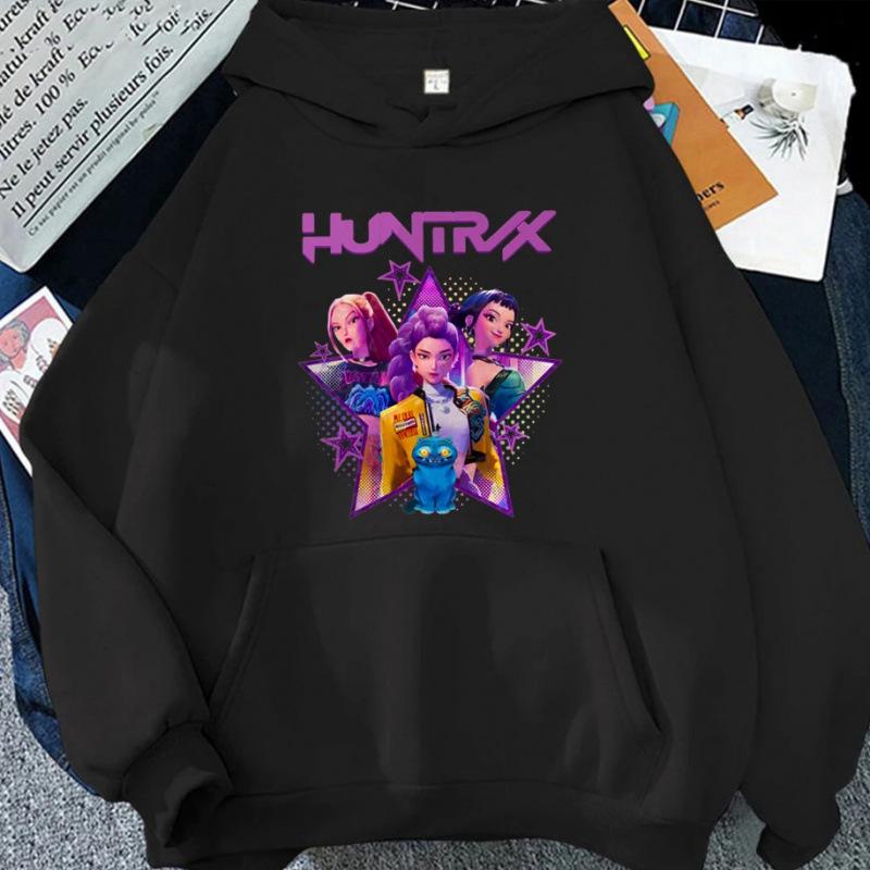 

Unisex Hoodies & Sweatshirts New Hot Anime KPop Demon Hunters Fashion Hoodie S