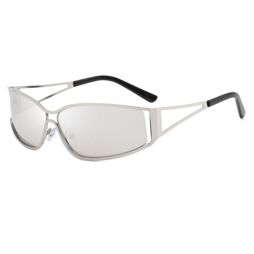 Retro Small Face Cut-Out Sunglasses - European & American Street Style Sunshades