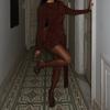 20-40D Nylon Sheer Tights Women Pantyhose Thin Backseam Sheer Tights High Waist Control Top Pantyhose With Reinforced Toes